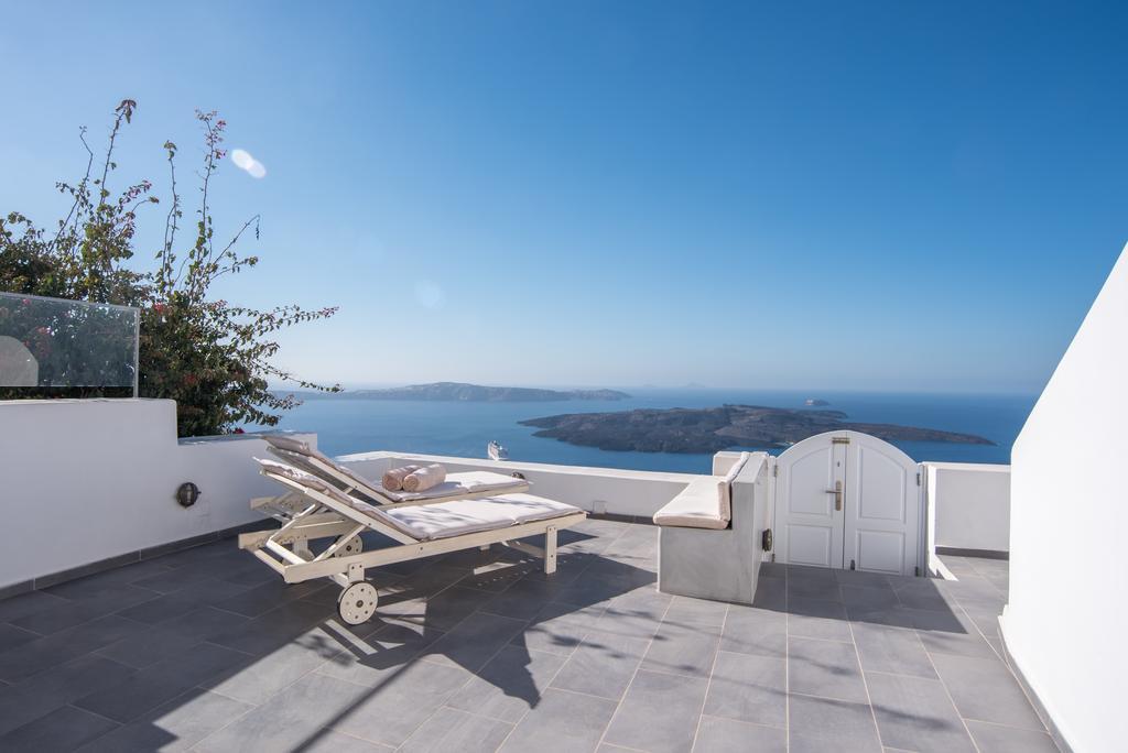 フィロステファニ Karpimo Horizon - Caldera View With Private Hot Tubヴィラ 部屋 写真
