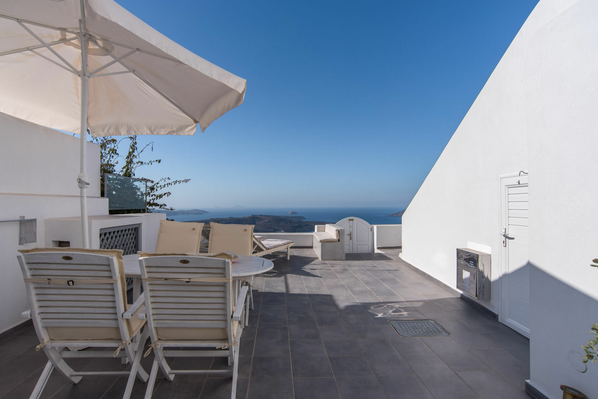 フィロステファニ Karpimo Horizon - Caldera View With Private Hot Tubヴィラ エクステリア 写真